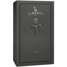 Load image into Gallery viewer, Colonial Series | Level 3 Security | 75 Minute Fire Protection | 50 | DIMENSIONS: 72.5"(H) X 42"(W) X 30.5"(D) | White Gloss Black Chrome | Electronic Lock