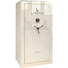 Load image into Gallery viewer, Colonial Series | Level 3 Security | 75 Minute Fire Protection | 30 | DIMENSIONS: 60.5"(H) X 36"(W) X 25"(D) | White Gloss Brass | Electronic Lock