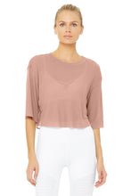 Load image into Gallery viewer, Abyss Short Sleeve Top - Smoky Quartz
